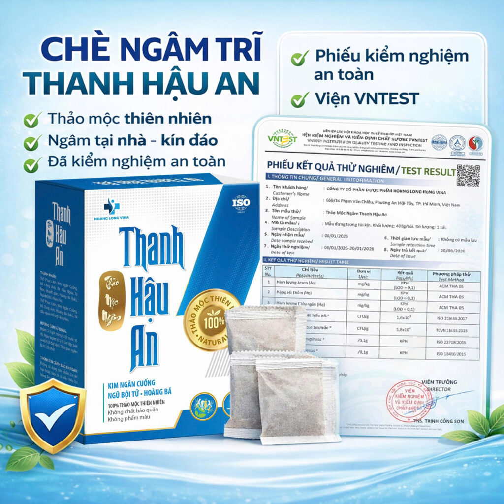 Chè ngâm Hậu An có hiệu quả không? Review thực tế người dùng 