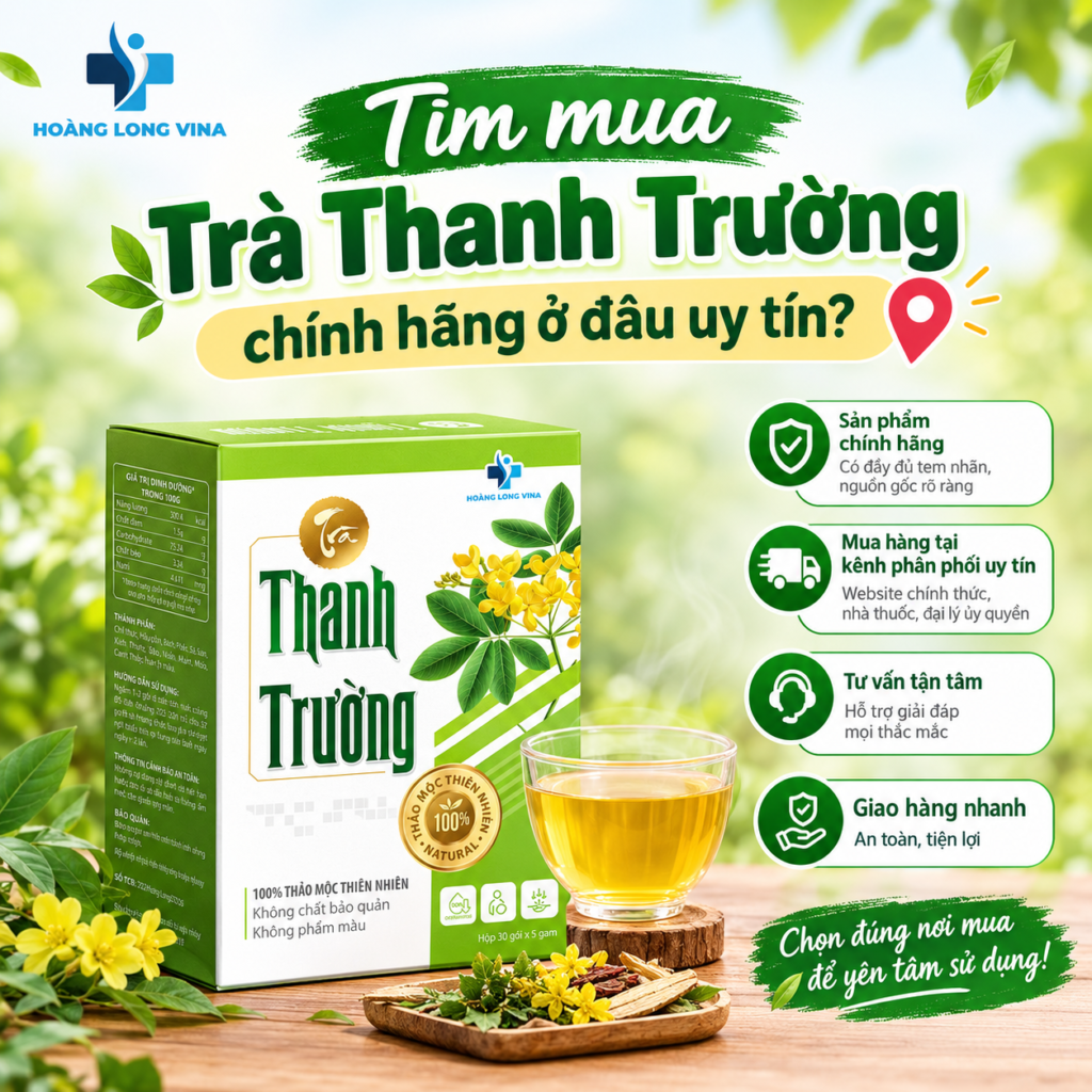 Tìm mua trà Thanh Trường chính hãng ở đâu uy tín? 