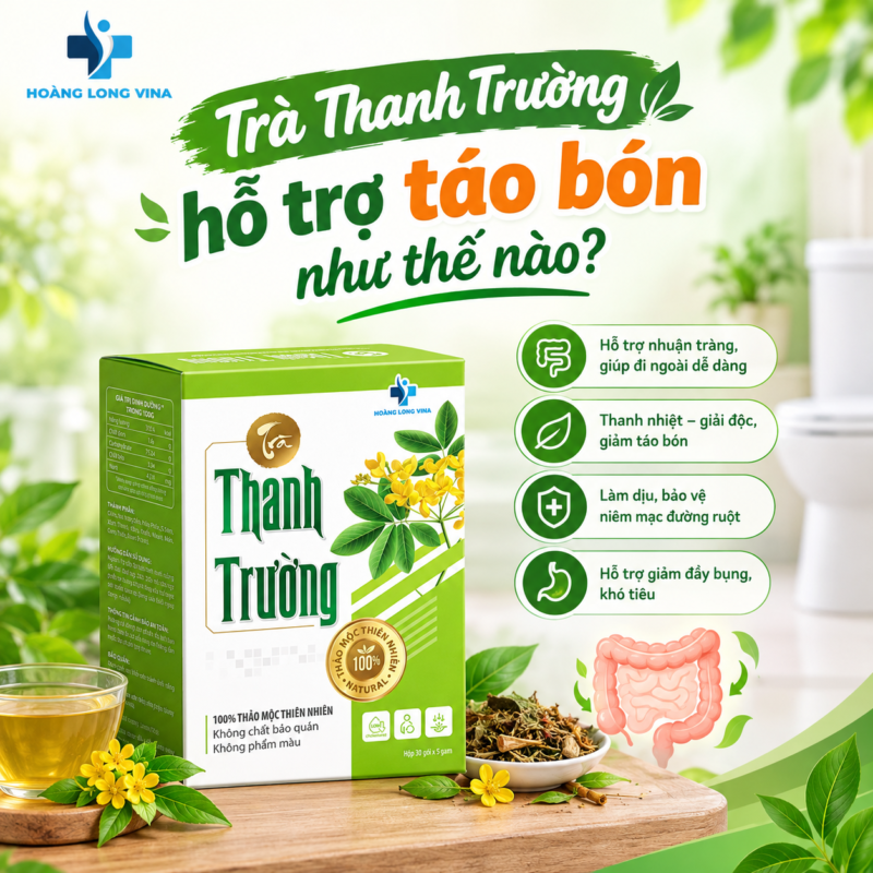 Trà Thanh Trường hỗ trợ táo bón như thế nào?
