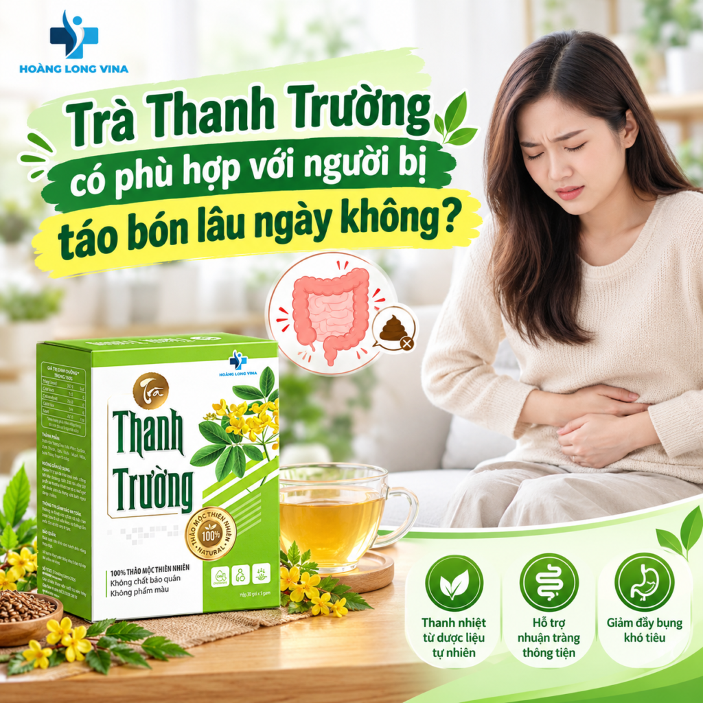 Trà Thanh Trường có phù hợp với người bị táo bón lâu ngày không? 