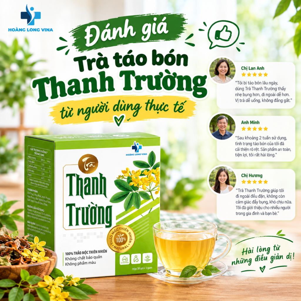 Đánh giá Trà táo bón Thanh Trường từ người dùng thực tế 