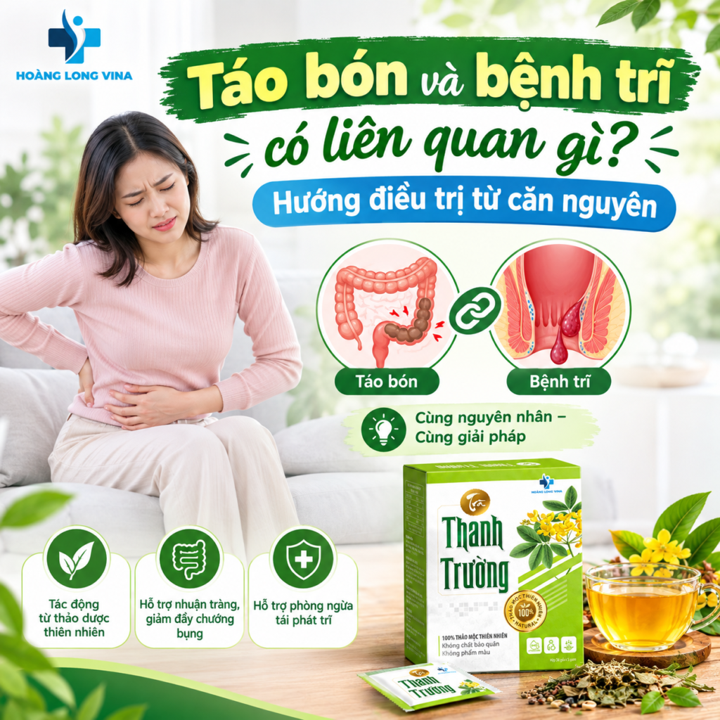 Táo bón và bệnh trĩ có liên quan gì? Hướng điều trị từ căn nguyên